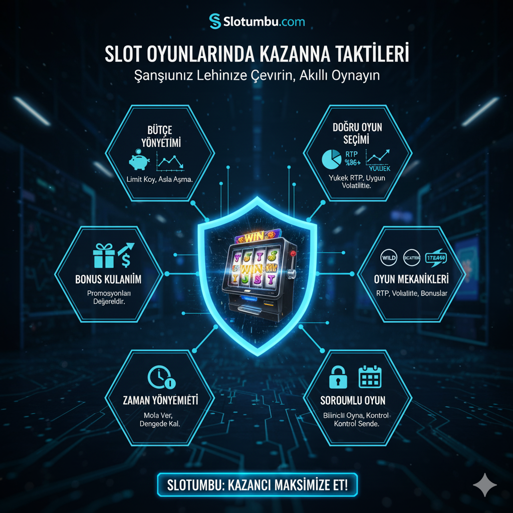 Slot Oyunlarında Kazanma Taktikleri Şansınızı Stratejiye Dönüştürün 2025