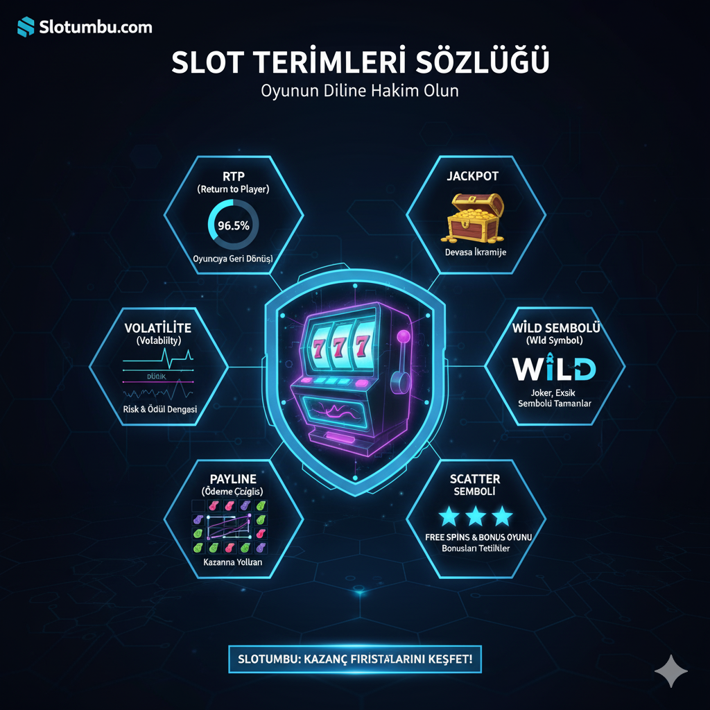 Slot Terimleri Sözlüğü RTP, Volatilite ve Payline Nedir 2025